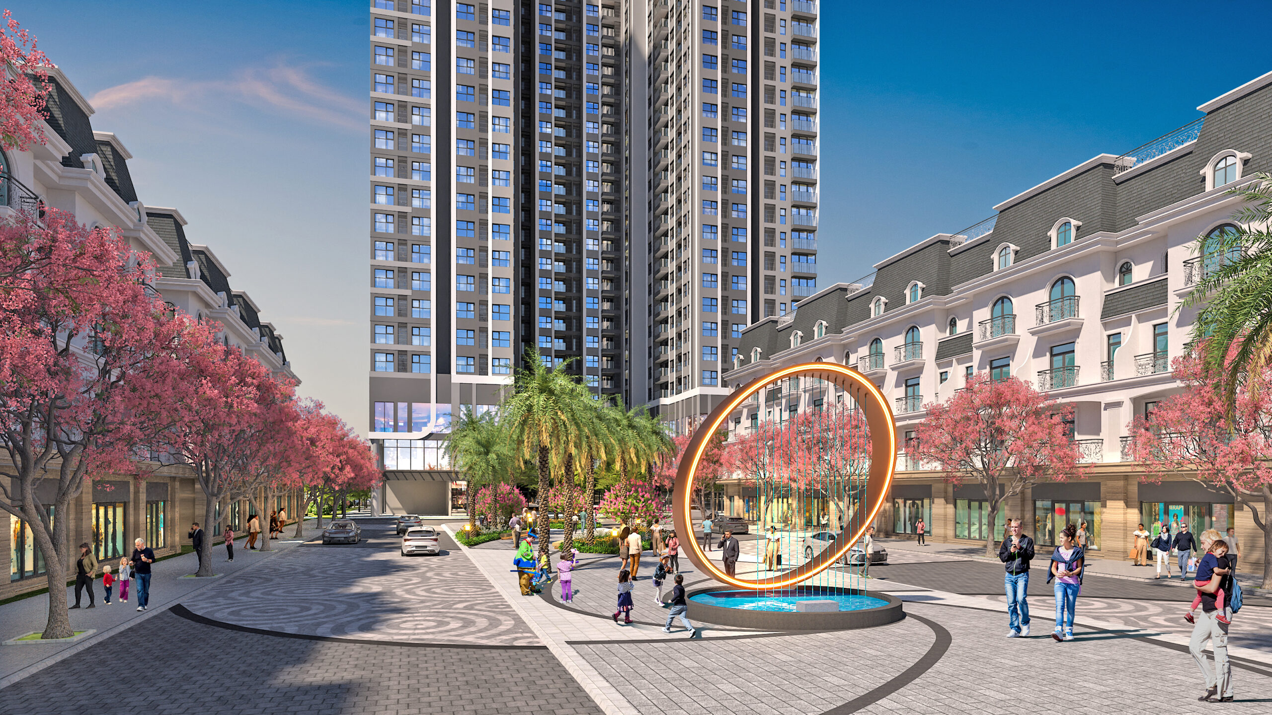 Phân khu Sky Light - HoangHuyNewCity