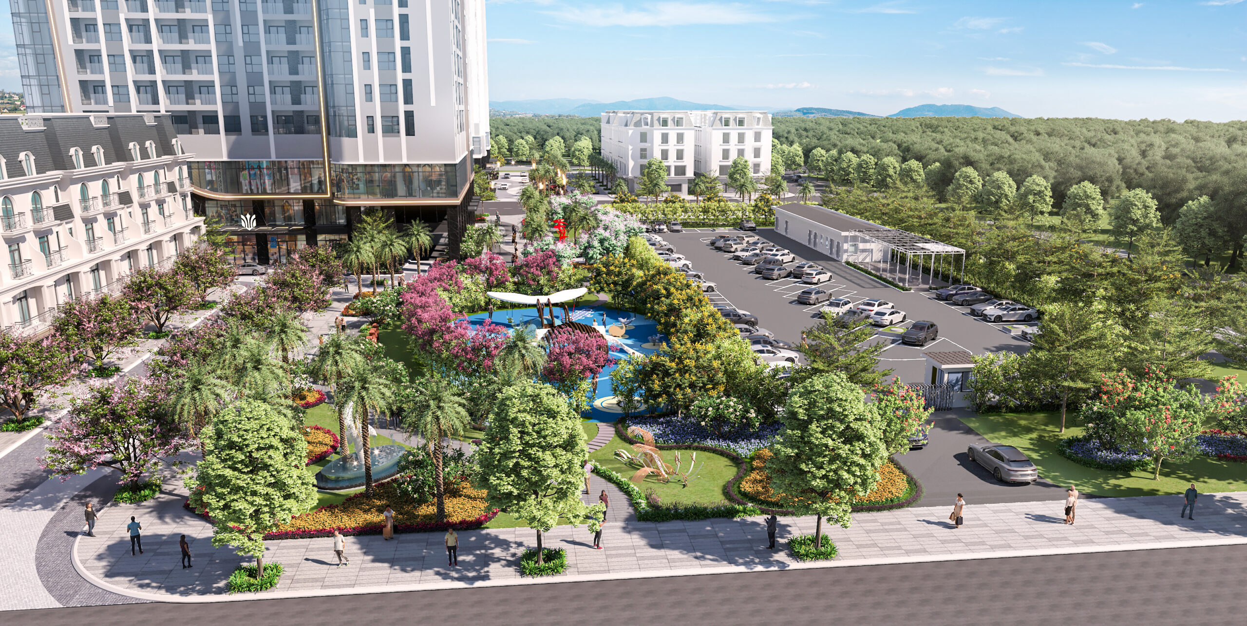 Phân khu Sky Light - HoangHuyNewCity