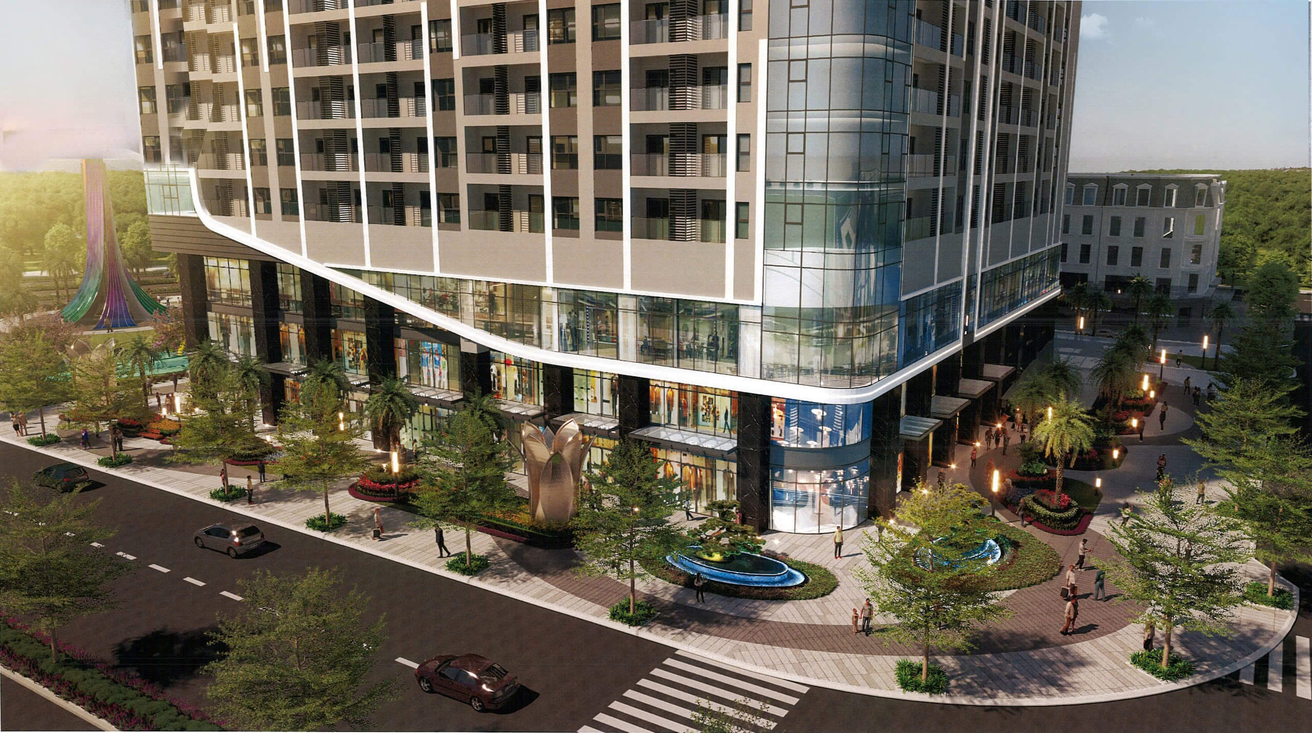 Phân khu Sky Light - HoangHuyNewCity