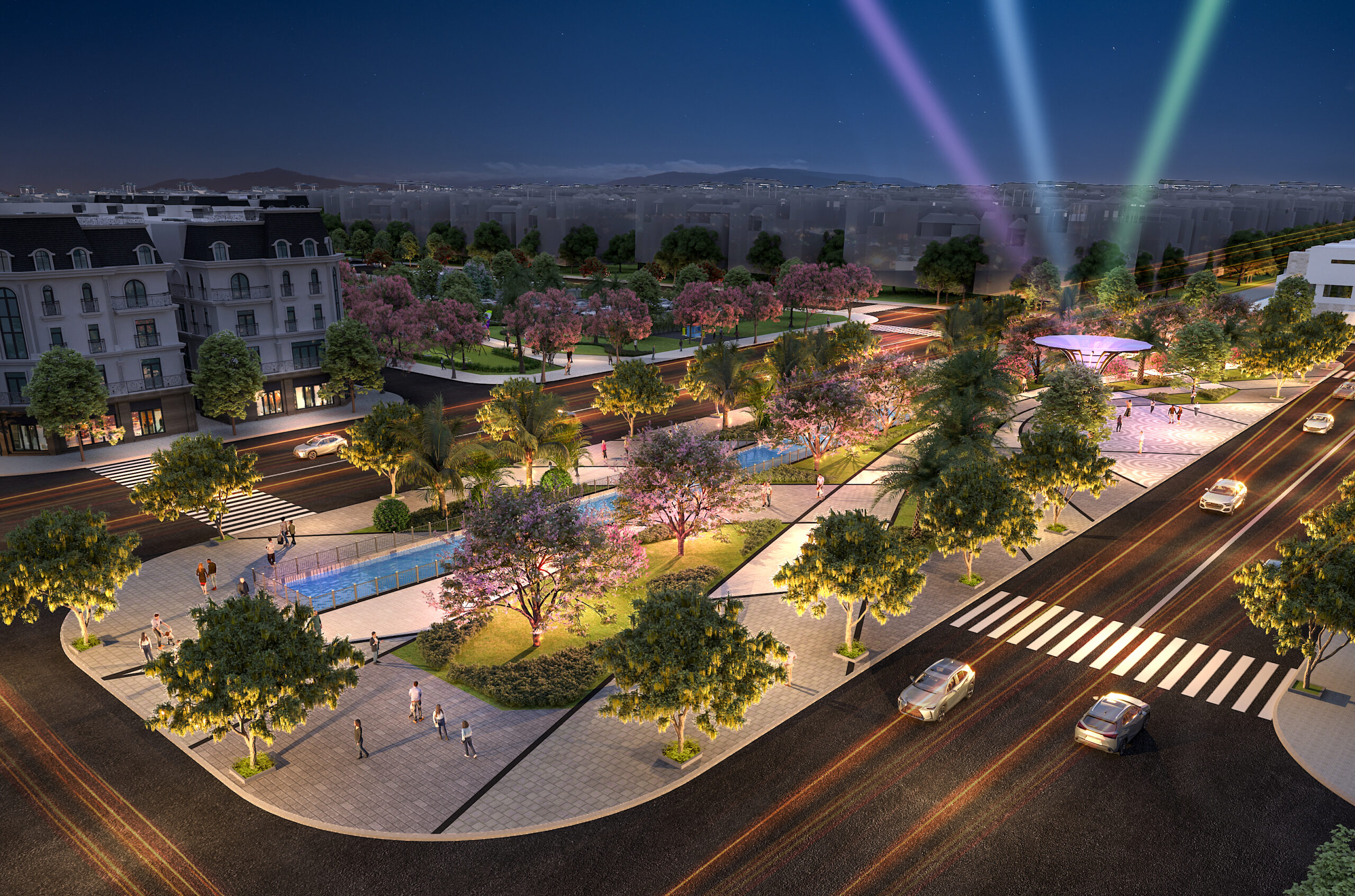 Phân khu Sky Light - HoangHuyNewCity