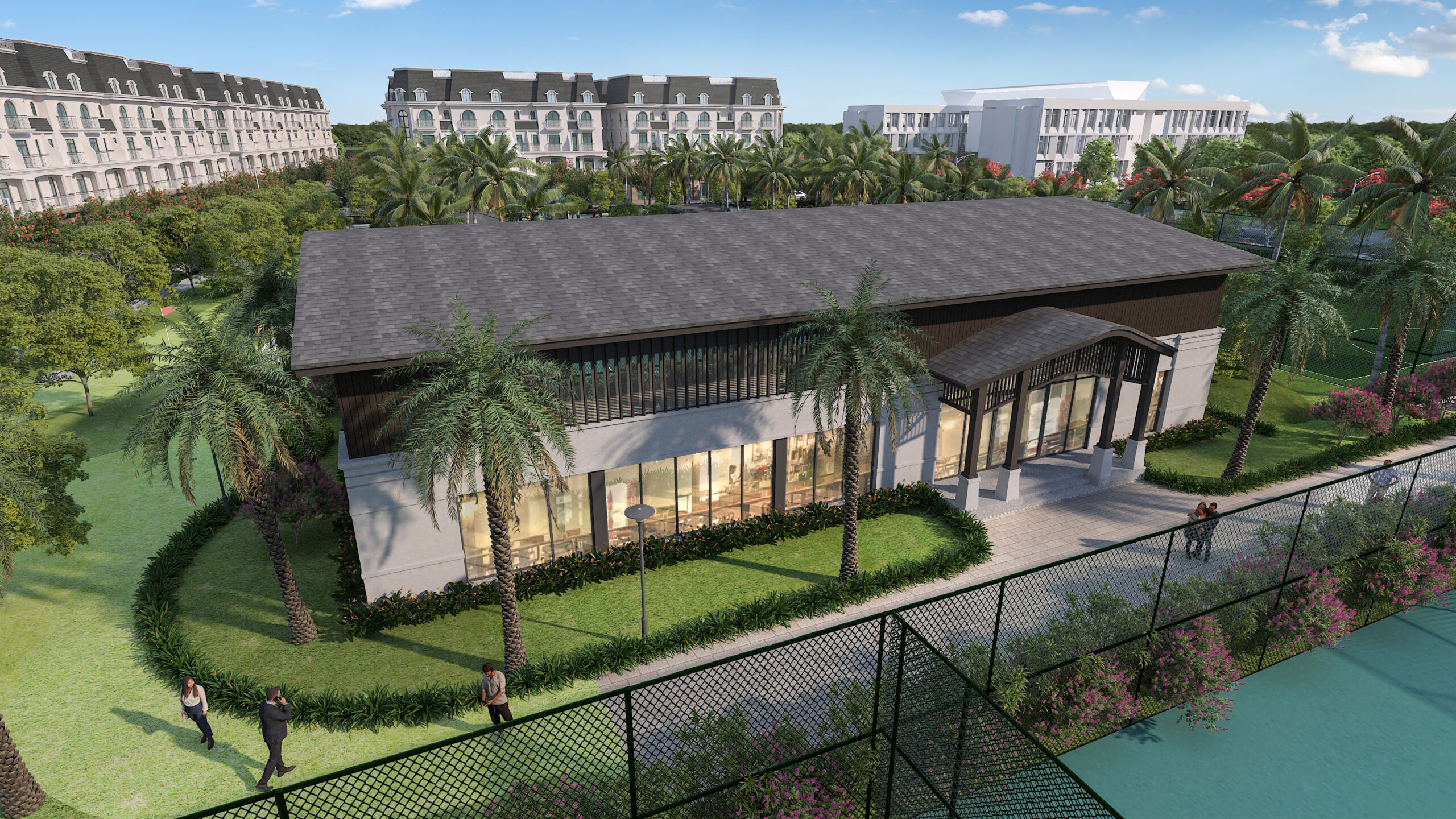 Phân khu Happy Garden - HoangHuyNewCity