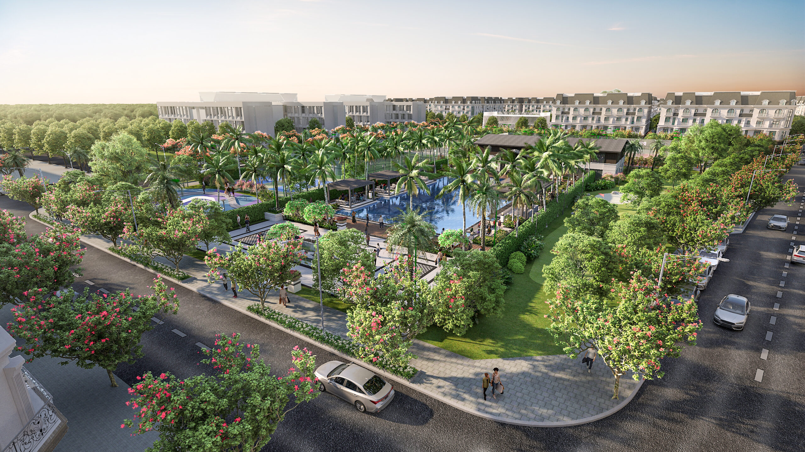 Phân khu Happy Garden - HoangHuyNewCity