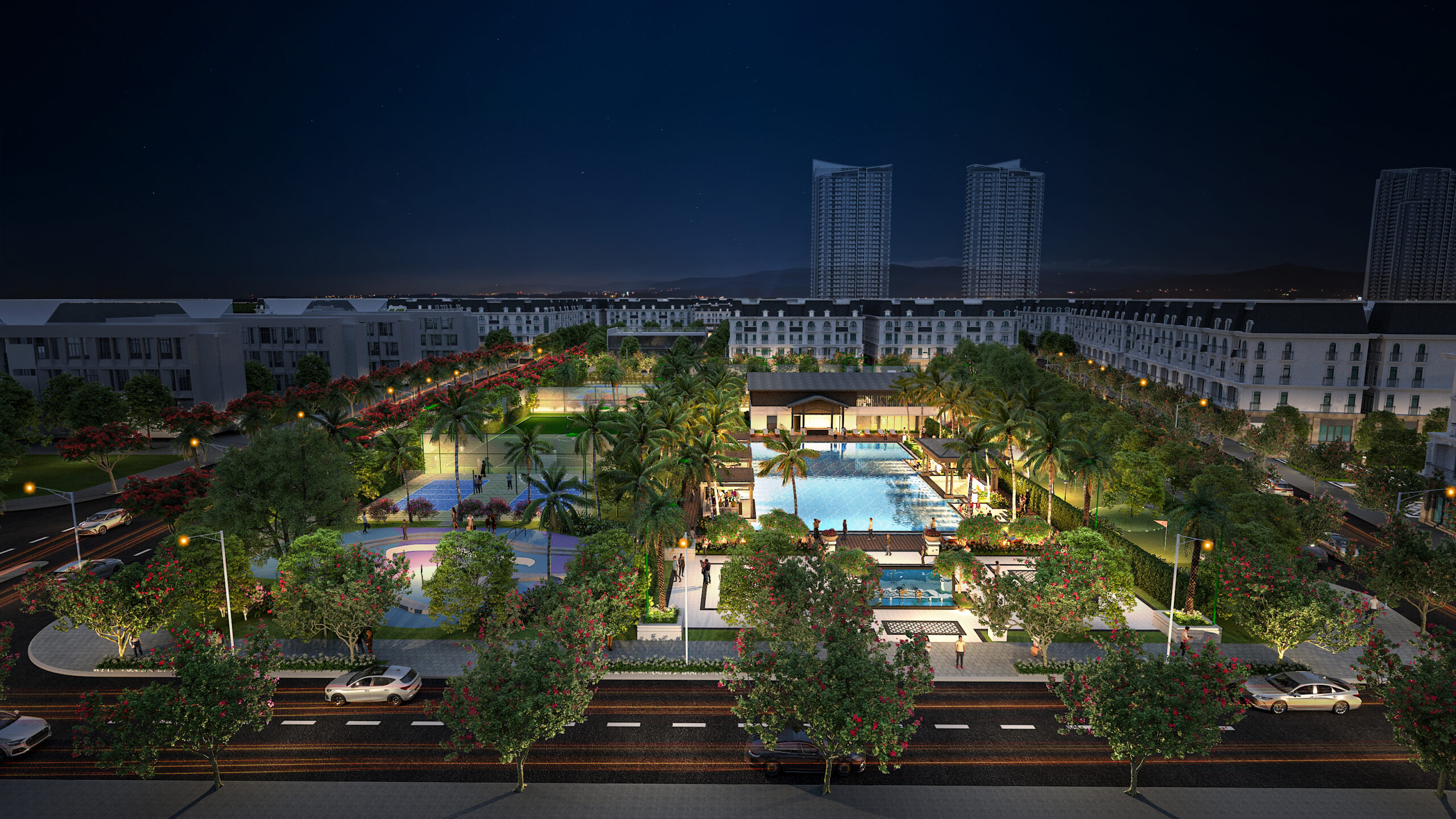 Phân khu Happy Garden - HoangHuyNewCity